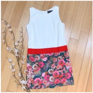 Sunday in Brooklyn Floral Sheath Dress Medium